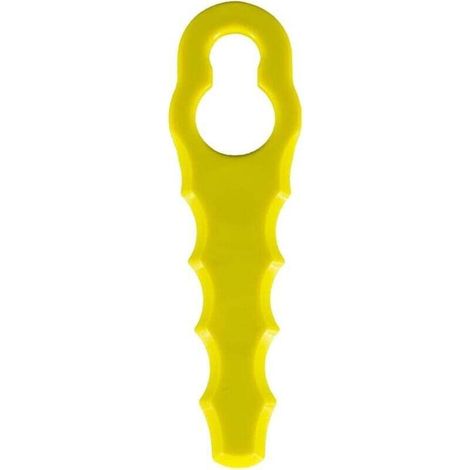 Lot de 100 Lames de Rechange compatible pour Ryobi Coupe Bordure, Têtes Double Lames Dentelées RAC155 RAC157 RAC158 (1/4)