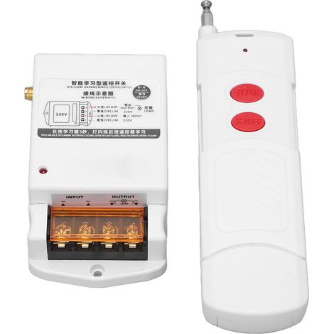 Pompe à eau, interrupteur intelligent de télécommande sans fil, gros appareils ménagers 220V AC BEM 2205 (1/5)