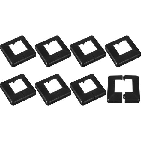 8 Pièces Cache-Poteau 60x60mm/2.4"x2.4" en Plastique Style Fendu (1/5)