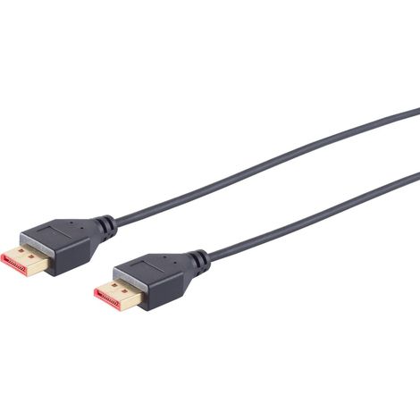 Cavo DisplayPort 1.2 maschio UHD 8K extra sottile nero 1,50 m