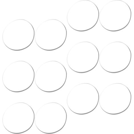 Patins de protection à ventouses transparents 20 mm pour comptoirs en (1/5)