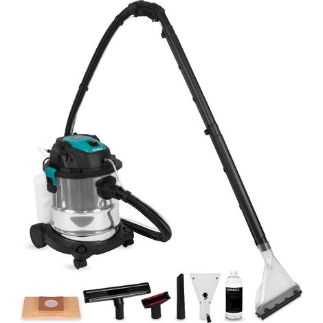 Vonroc – Aspirateur nettoyeur de moquette 1400W – Pulvérisation de détergent – 3,5L réservoir eau – Aspiration liquides et poussière – Multifonction 4-en-1 (1/6)
