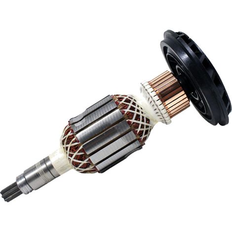 Anker / Rotor / Motor Ersatzteil / Läufer / Kollektor / Polpaket mit Lüfter für Bosch Berner BCDH-11, WÜRTH MH 10-SE (1/2)