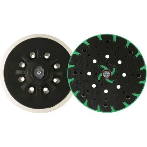 1 plateau de ponçage souple pour ponceuse excentrique Festool 150 mm –Filetage De Raccordement M8,Compatible Avec pour Festool Rotex RO, ETS 150 Etc,Patin de ponçage