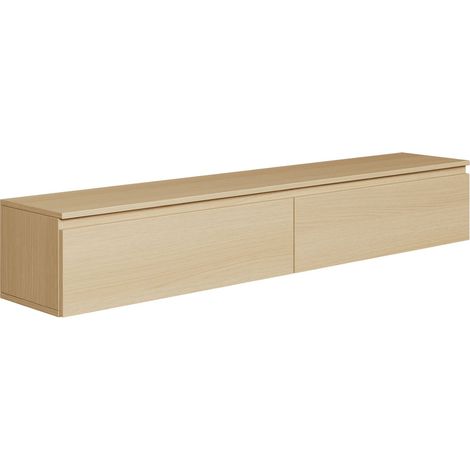 Selsey Bemmi - TV-Hängeboard, Eiche Lindberg, 175 cm (1/4)