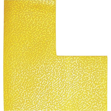 Durable 170204 Marquage de position forme L- jaune signal 10 pc(s) (L x l x H) 100 x 100 x 0.7 mm (1/3)