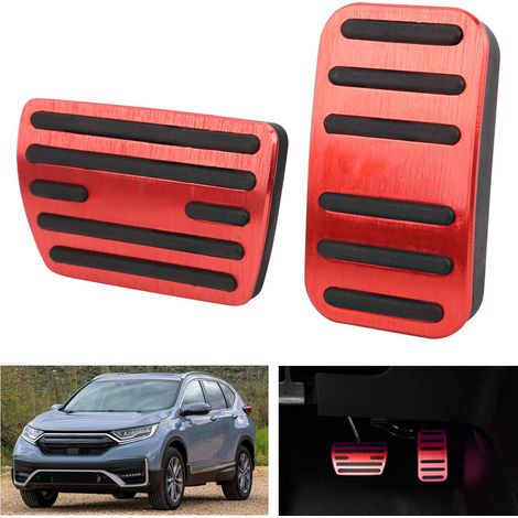Pédales d'accélérateur/frein compatibles avec Honda CRV 2017-2020A (rouge) (1/5)