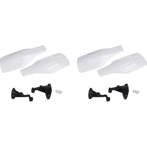 Adatto per 2 paramani da moto fuoristrada, copri paramani da moto bianchi, adatti per TX FC FE TE TC FX 125/250/300/350/450/501/501S (1/4)