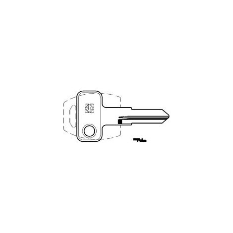CHIAVI PER CILINDRI MERONI 4 SPINE PICCOLE MER34R- - MER34R - 10 pezzi SILCA