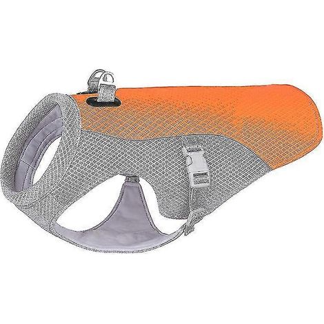 Filiyano-Gilet rafraîchissant pour chien, vêtement d'été ajustable, veste rafraîchissante pour chien idéale pour la randonnée, les promenades et le (1/5)
