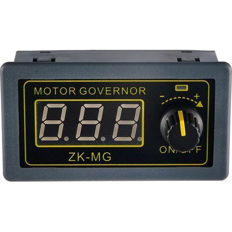 Regolatore di velocità motore PWM con interruttore rotativo a regolazione continua, modulo driver generatore di segnale DC 5V, 12V, 24V, 150W (1/5)