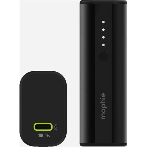 Mophie Powerstation Mini Cargador Rápido Power Bank 5.000mAh Negro