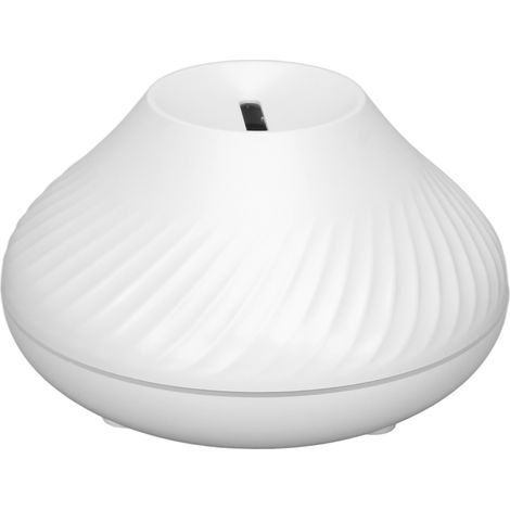 Flame Air Aroma-Diffusor 130 ml, USB-Anschluss, farbiger, rutschfester Sockel, automatische Abschaltautomatik, ideal für Büro, Wohnzimmer oder Café, Weiß (1/5)