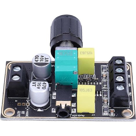 PAM8406 5W x 2 Leistungsverstärkerplatine, Zweikanal-Stereoverstärker für Lautsprecher, 5V DC, Klasse D, für DIY-Audiosysteme (1/5)