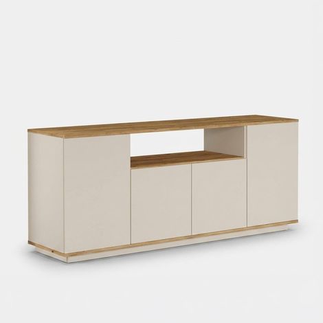 Konsolenschrank mit Spiegel und Regalböden Kivan (1/5)