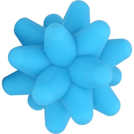Balle de massage en silicone bleu pour points d'acupuncture, pour le relâchement musculaire et le massage des tissus profonds (2 couleurs) (1/5)