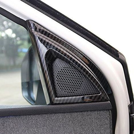 Copertura per pannello interno portiera in plastica ABS per colonna altoparlanti, per BMW 3008 GT / 5008 II 2017-2022, 2 pezzi. Accessorio per auto. (1/4)