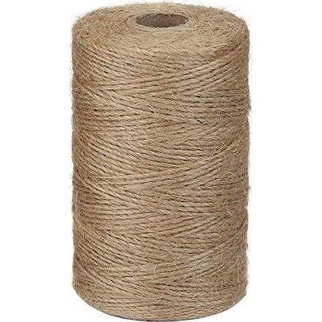 200m Natural Brown Jute Twine for Garden, Photos, Plants, Crafts (1 Piece)- (1/5)