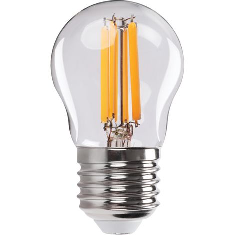 Kanlux Lampadina LED Filament G45 E27 3,8W 60W calda (1/3)