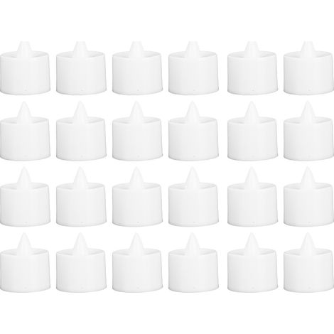 Set mit 24 elektronischen LED-Kerzen mit Kerzeneffekt zur Dekoration von Partys, Hochzeiten, Heiratsanträgen und Geburtstagen (1/5)
