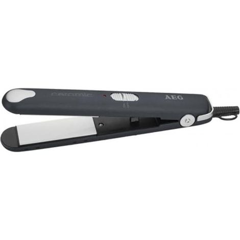 AEG HC 5680 Plancha de Pelo, Tecnología Cerámica, Antiestático, Calentamiento Rapido, Temperatura Constante 20W Gris (1/2)