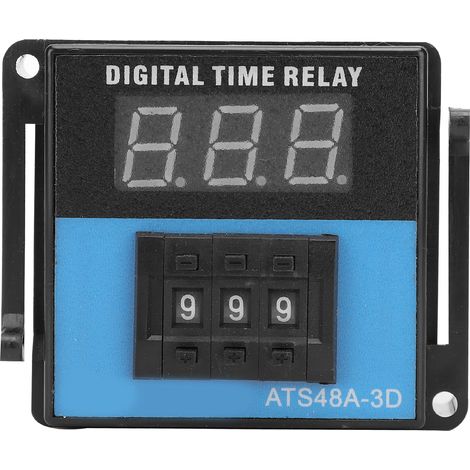ATS48A-3D Relais temporisé professionnel réglable, cycle de temporisation ajustable, composant de contrôle DC24V (1/5)