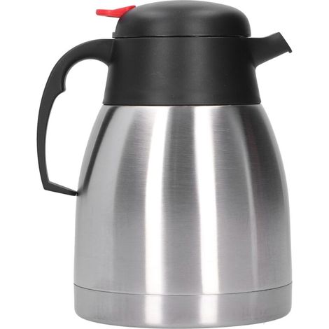 Termo de gran capacidad de 1,5 L en acero inoxidable 304, con aislamiento al vacío – Jarra isotérmica premium para el hogar