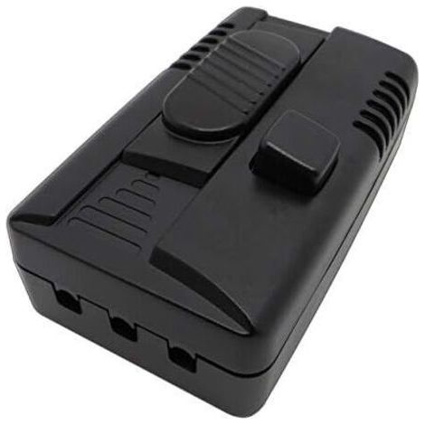 103x60x32mm 2pc Variateur à pied LED , avec 2 sorties : variateur et interrupteur, à intensité variable en continu, pour lampes L (1/4)