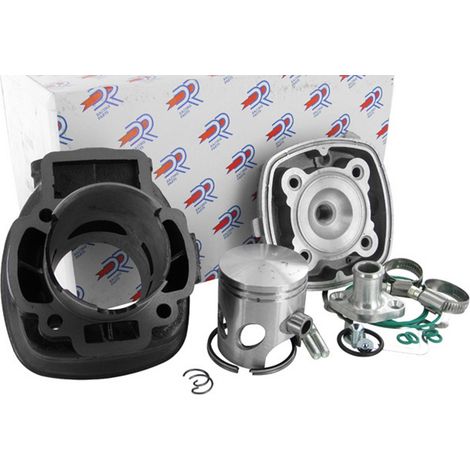 Kit cilindro DR Evolution 70cc, Gilera / Piaggio LC (dal 2000, con attacco tubo acqua)