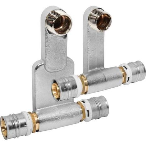 Alpex F50 PROFI Profi HK-Anschluss-Set 20 x 1/2'' AG x 20 mm MS 86920705