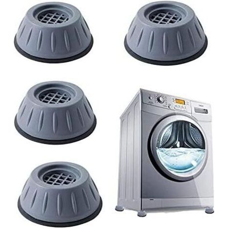 Sollbry Patins Anti Vibration,4 Pièces Patin Anti Vibration Machine à Laver Tampons À Pied Machine À Laver,pour Machines à Laver, Sèche-Linge, Réfrigérateurs (4PCS) (1/5)