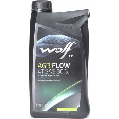 Huile moteur 4 Temps. SAE30. Agriflow. 1 litre