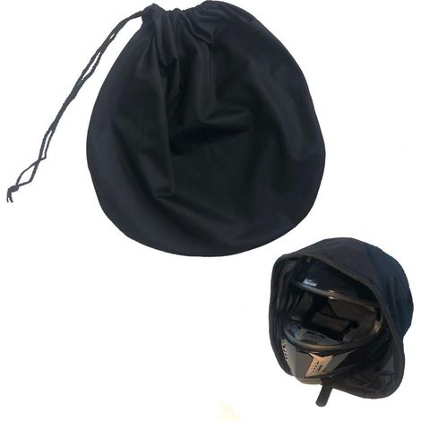 Helmbeutel mit Kordelzug, Universal Helmtasche atmungsaktiv, 52x46 cm (1/5)