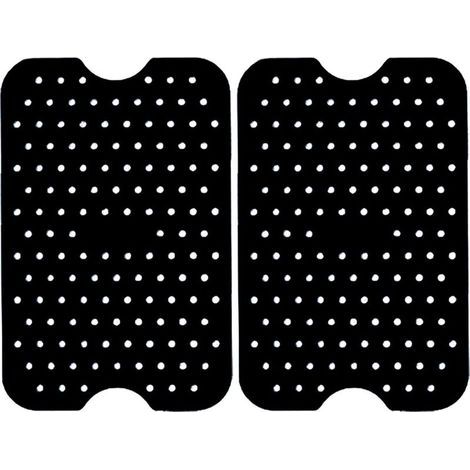 Un juego de 2 protectores antisalpicaduras funcionales para freidoras de aire.—2-2:FORTELIX H (1/3)