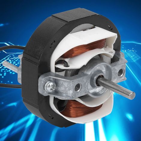 Moteur électrique CA arbre long robuste pour radiateurs purificateurs d'air YJ5812 2400tr/min 220V (1/5)