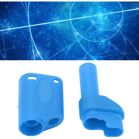 22.160 Fiche banane de sécurité 4,0 mm, boîtier en cuivre pur nickelé, gaine isolée, accessoires, tête de lampe témoin bleue (1/5)