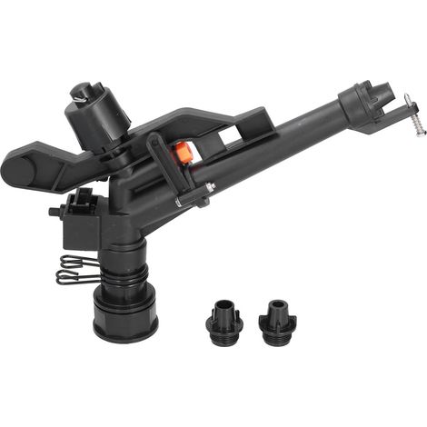 Arroseur d'irrigation G 1-1/2 ABS, bras à bascule réglable, grand débit, Impact pour jardin et pelouse (1/5)