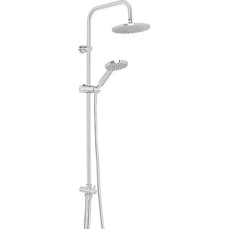Colonne de douche Nestos avec douchette, pomme de douche diam. 190mm, chrome