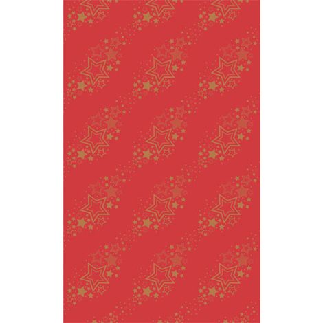 Duni Tischdecke holiday star red 138 x 220 cm