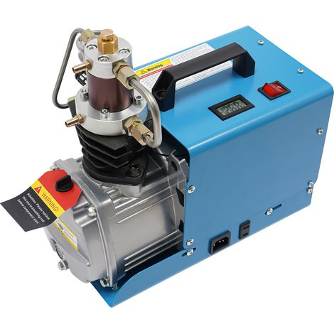 Compresseur d'Air Électrique, 30MPA 4500PSI, Pompe PCP, 300Bar Compresseur Pompe à Air de Haute Pression (Pression Non Réglable) (1/5)