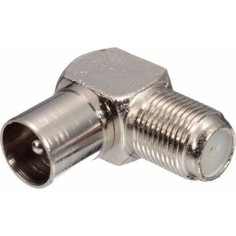 Coaxial Mâle Vers F Femelle Adaptateur Prise Fiche Plug Connecteur Câble Antenne S12092