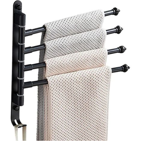 Porte-serviettes pivotant à 4 barres pliable (Type 3) Type 3 (1/5)