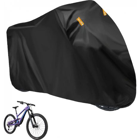 Linxor – Bâche de protection imperméable pour vélo – 200 x 75 x 110 cm – Oxford 210 D – Ultra résistant aux intempéries – Coutures renforcées