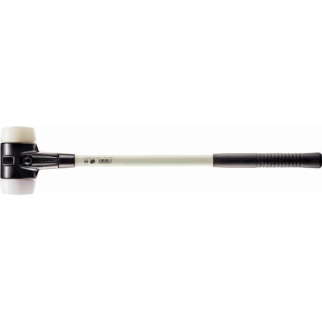Martello a percussione HALDER SIMPLEX in superplastica/nylon con corpo in ferro malleabile rinforzato e impugnatura in fibra di vetro - D=80 mm - 3778.081