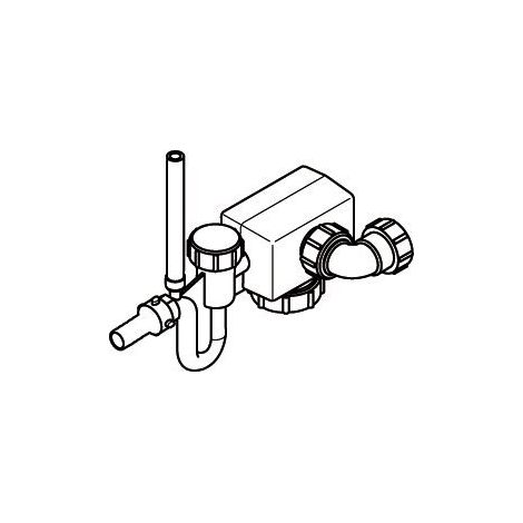 BOSCH Siphon mit Schwimmer V2 everp, 7747020450
