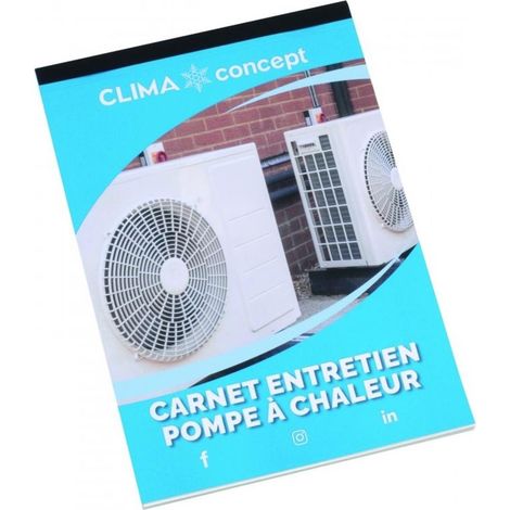 Carnet d'entretien PAC CLIMACONCEPT - 50 feuilles