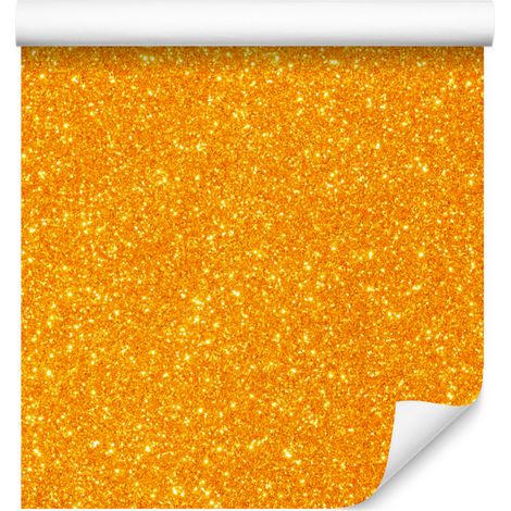 Papier peint à paillettes dorées pour salon et chambre 50x1000 cm (1/5)