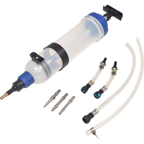 Kraftstoff-Absaugspritze Benzin Diesel Flüssigkeit 1500 ml vidaXL