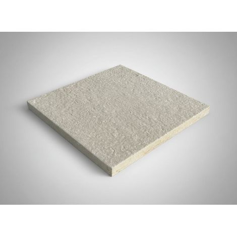 Losa natural Brisa / Palet 16 m² (100 u.) / 40x40x3 cm. / Crema Serrado
