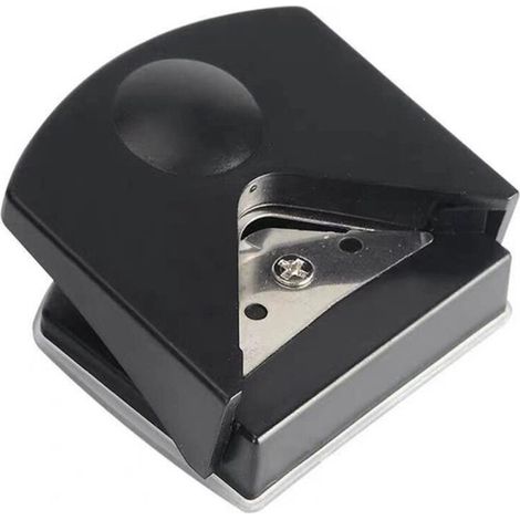Outil de découpe de cartes photo à coins arrondis pour loisirs créatifs, scrapbooking et bricolage - Accessoires de bureau et d'entreprise - 1 pièce (noir) (1/5)